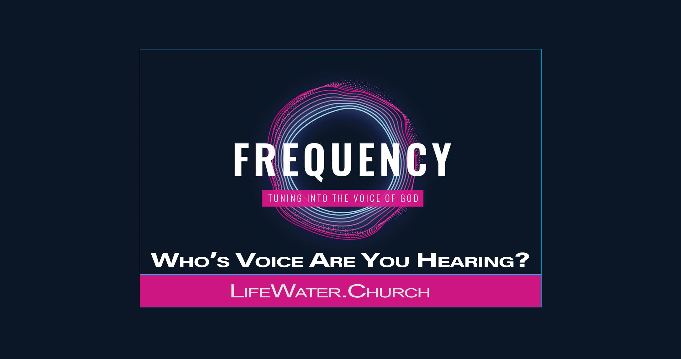 Frequency, Who's Voice are you Hearing